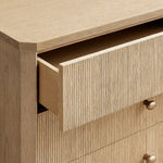 Luvoriel Reeded Closed Nightstand