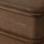 Liromelle Shagreen Closed Nightstand