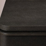 Liromelle Shagreen Closed Nightstand