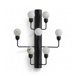 Raggiera Alabaster Globe Wall Sconce