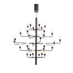 Ramelle Alabaster Tiered Branch Chandelier