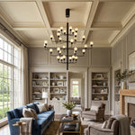 Ramelle Alabaster Tiered Branch Chandelier