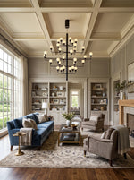 Ramelle Alabaster Tiered Branch Chandelier