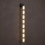 Rivelle Beaded Alabaster Wall Sconce