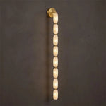 Rivelle Beaded Alabaster Wall Sconce