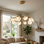 Round Trinidad Alabaster Chandelier — image 2