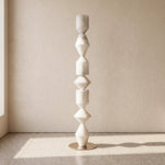 Sculptural Layered Alabaster Floor Lamp — image 15