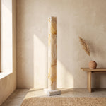 Solenne Alabaster Column Floor Lamp