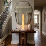 Solenne Alabaster Column Floor Lamp