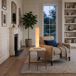 Solenne Alabaster Column Floor Lamp
