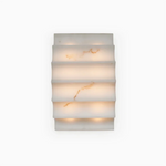 Stepped Arched Alabaster Wall Lamp