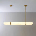 Sylvi Linear Alabaster Trough Chandelier