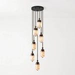 Tamsin Capsule Alabaster Rod Pendant Lamp