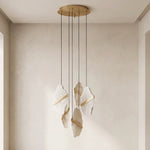 Thalia Cleaved Stone Cluster Chandelier