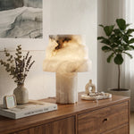 Tiered Verona Alabaster Table Lamp