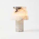 Tiered Verona Alabaster Table Lamp