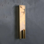 Wave Vein Aurelia Alabaster Wall Light