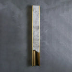 Wave Vein Aurelia Alabaster Wall Light