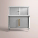 Oaluna Bar Cabinet — PEARL GRAY SHADOW