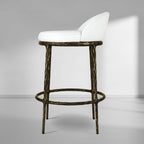 Axton Forge Bar Counter Stool For Kitchen & Living Room