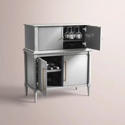Oaluna Bar Cabinet — PEARL GRAY SHADOW