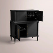 Oaluna Bar Cabinet — EBONY