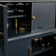 Oaluna Bar Cabinet — NAVY
