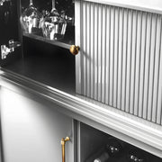 Oaluna Bar Cabinet — PEARL GRAY SHADOW