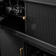 Oaluna Bar Cabinet — EBONY