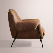 Envara Leather Armchair — LANIE CAMEL