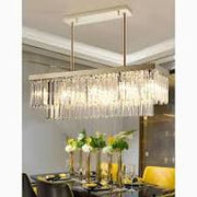 Leyland Tiered Rectangular Chandelier