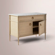 Chavelle Wide Nightstand — NATURAL