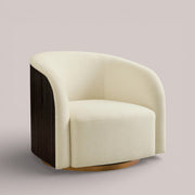 Favera Swivel Chair — EBONY
