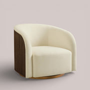 Favera Swivel Chair — MOCHA