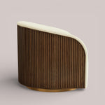 Favera Swivel Chair — MOCHA