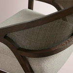 Aylora Chair — MOCHA & PROMISE ECRU