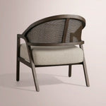 Aylora Chair — MOCHA & PROMISE ECRU