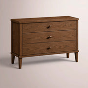 Luvoriel Closed Nightstand — BROWN OAK / 32