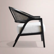 Aylora Chair — BLACK DRIFTED & NOMAD SNOW