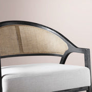 Aylora Chair — BLACK DRIFTED & NOMAD SNOW