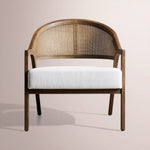 Aylora Chair — MOCHA & NOMAD SNOW