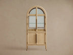 Haven Oak Liquor Cabinet 36”W