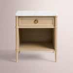 Chavelle 1-Drawer Nightstand — NATURAL