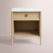 Chavelle 1-Drawer Nightstand — NATURAL