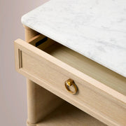 Chavelle 1-Drawer Nightstand — NATURAL