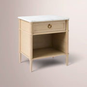 Chavelle 1-Drawer Nightstand — NATURAL