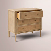 Havelle Cane Chest — NATURAL