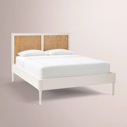 Havelle Cane Bed — SALT / KING