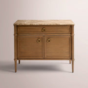 Chavelle Wide Nightstand — SEPIA