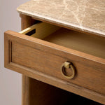 Chavelle 1-Drawer Nightstand — SEPIA